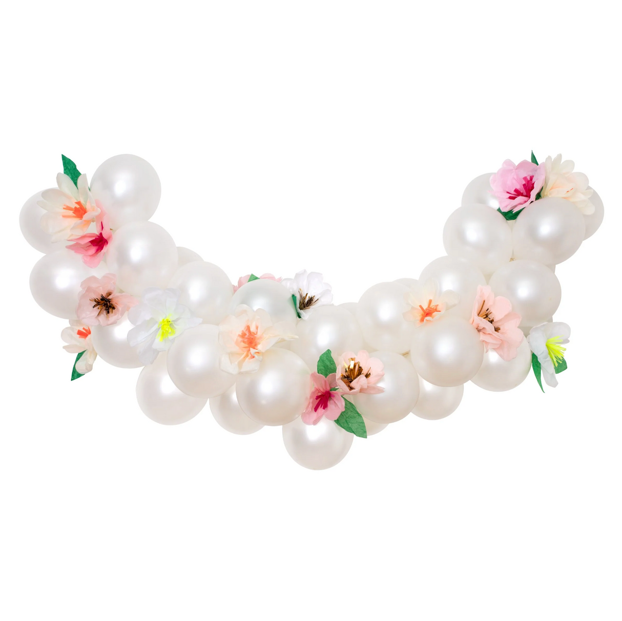 Ballon Girlande Blumen