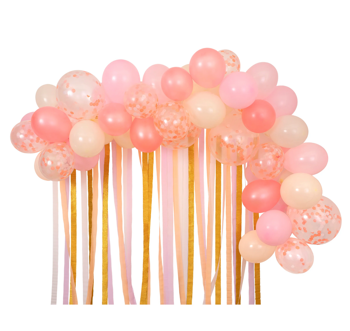 Ballon Girlande Pink