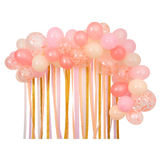 Ballon Girlande Pink