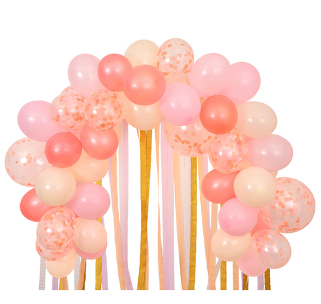 Ballon Girlande Pink